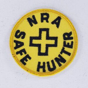 NRA Safe Hunter Patch National Rifle Association Vintage